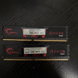 G.Skill Aegis DDR4 16GB (2x8GB) 3000MHz CL16