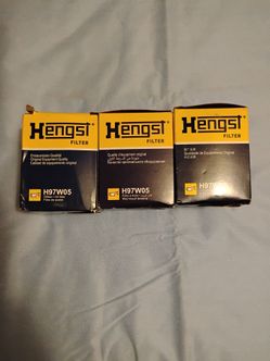 Hengst H97W05 Oil Filters – Set of 3
