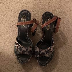 Coach shoes size 5 1/2
