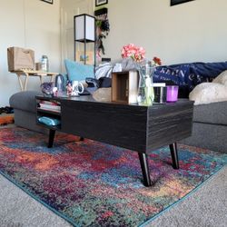 Coffee Table With Storage And Table Extension