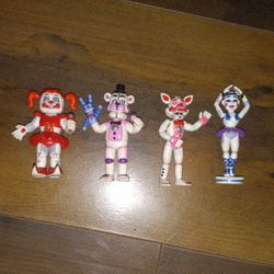 Sister Location Statue Figures 