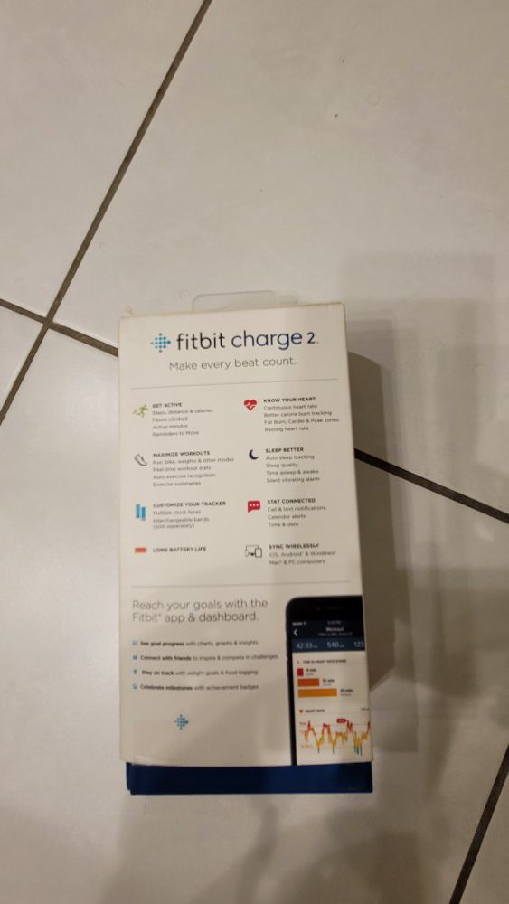 Fitbit charger 2 smart watch excellent conditions