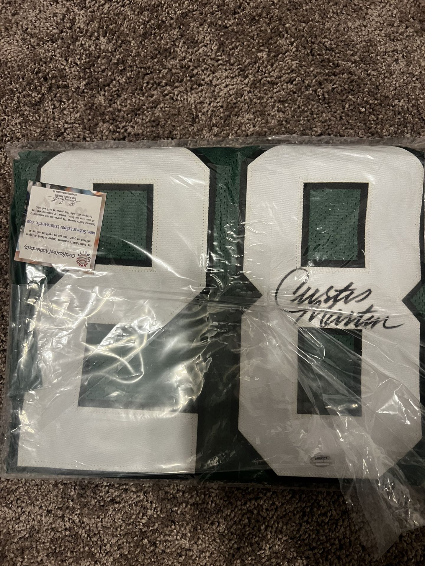 Autographed Curtis Martin Jersey