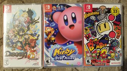 3 Nintendo Switch Video Games Lot