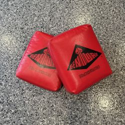 Used Red Century Martial Arts 9" x 11" Rectangle Hand Training Target Pads