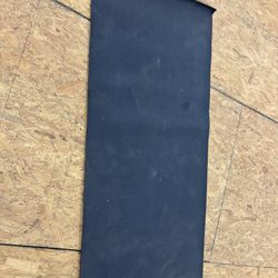 Black Exercise Equipment Pad