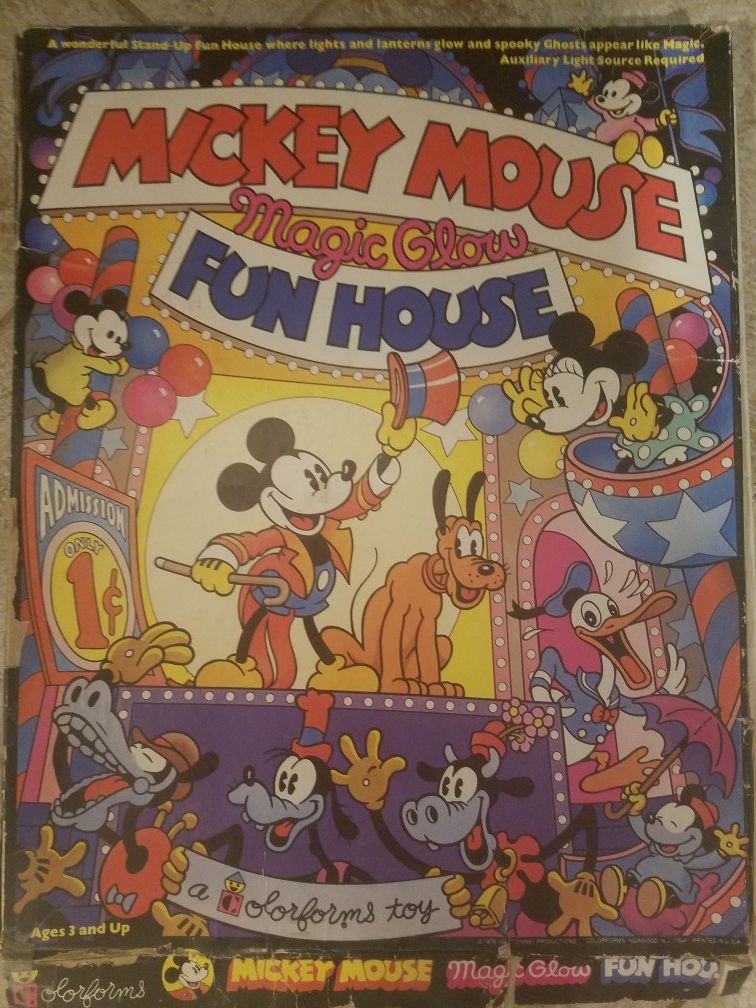 Colorforms Mickey Mouse Glow House and more