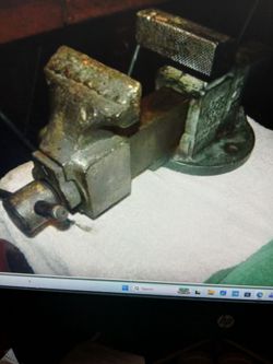 RARE GIANT SIMPLEX # 41 BLACKSMITH VISE USA
