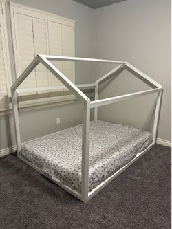 Kids bed frame full size