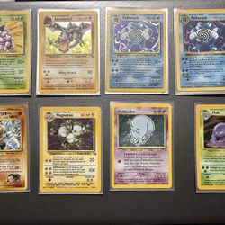 Pokémon Holo Cards Vintage 1990s