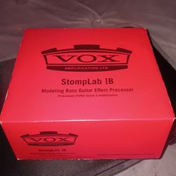 StompLab IB Modeling Bass Guitar Effect Processor