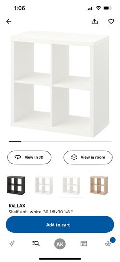 IKEA Kallax Cube Shelf