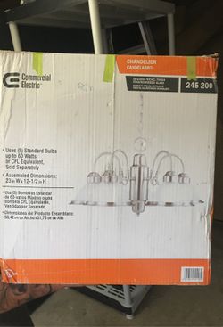 Commercial electric chandelier
