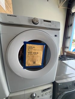 GE White electric Dryer