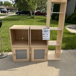 Cube shelves • $30/ea, $55 For 2, $75 For all 3