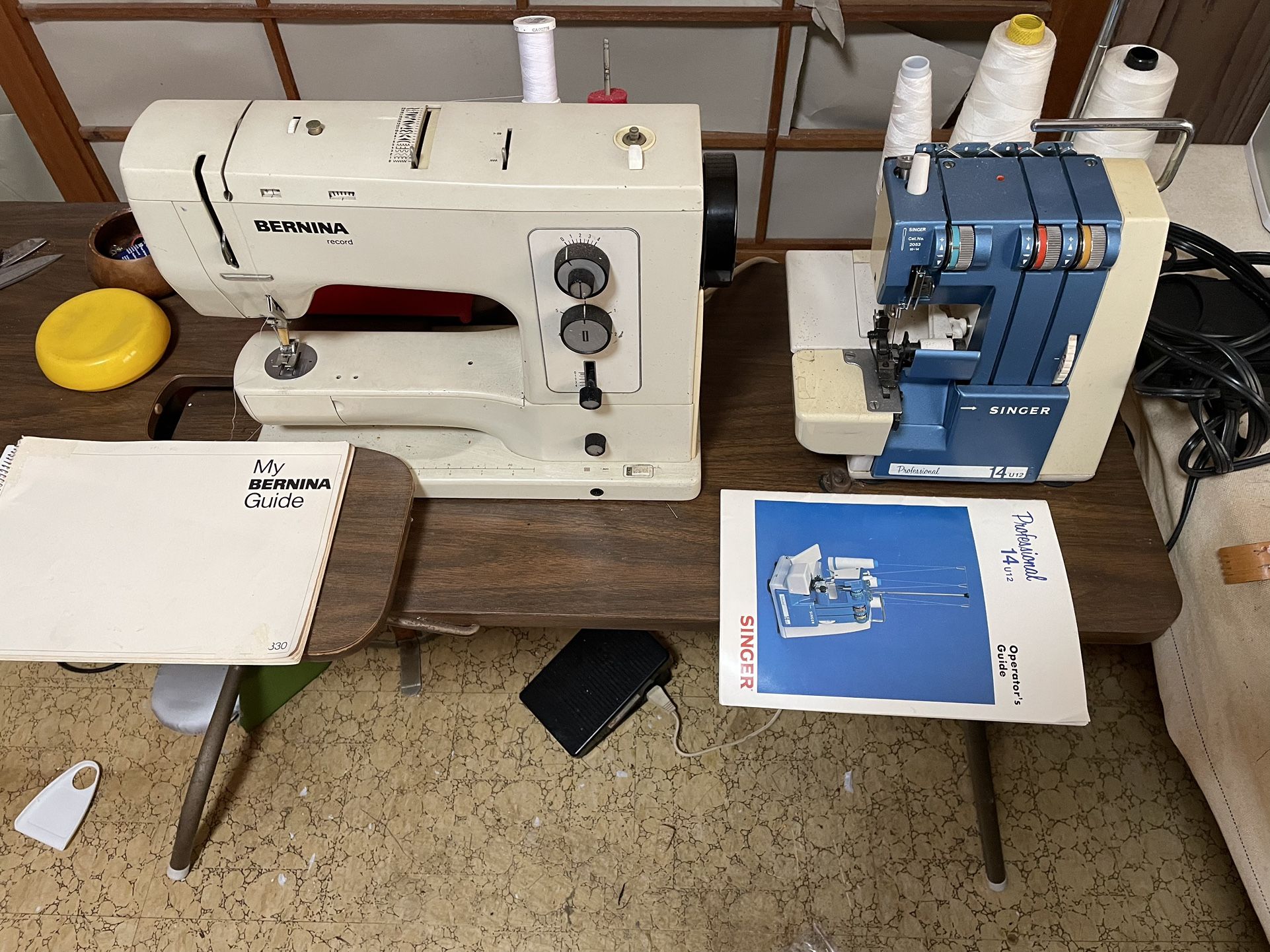 Sewing Machine And Serger