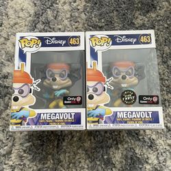 Funko Pop Megavolt and Megavolt Chase Gamestop exclusive set of 2 (message for individual)
