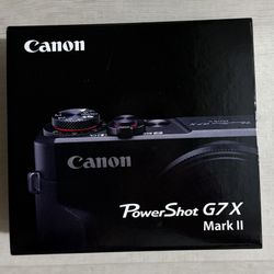 Canon PowerShot G7X Mark II Digital Camera