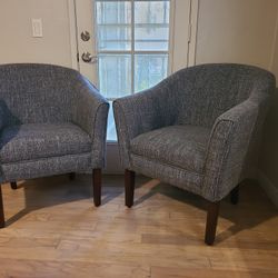 Beautiful Upholstered Chairs- Set of 2