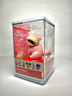 Slowpoke Pokémon Figure 4" Pink Collectible Display Figure w/ Clear Case New