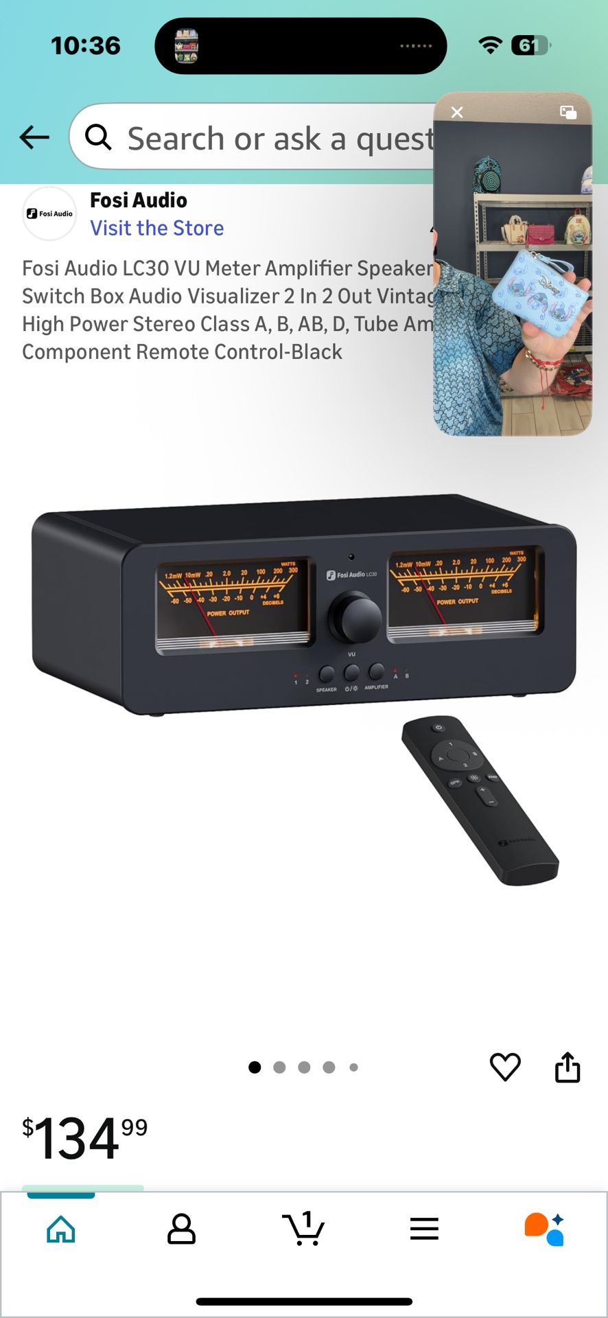 Fosi Audio Amplifier. See Description In Photo. Pu Bridgewater