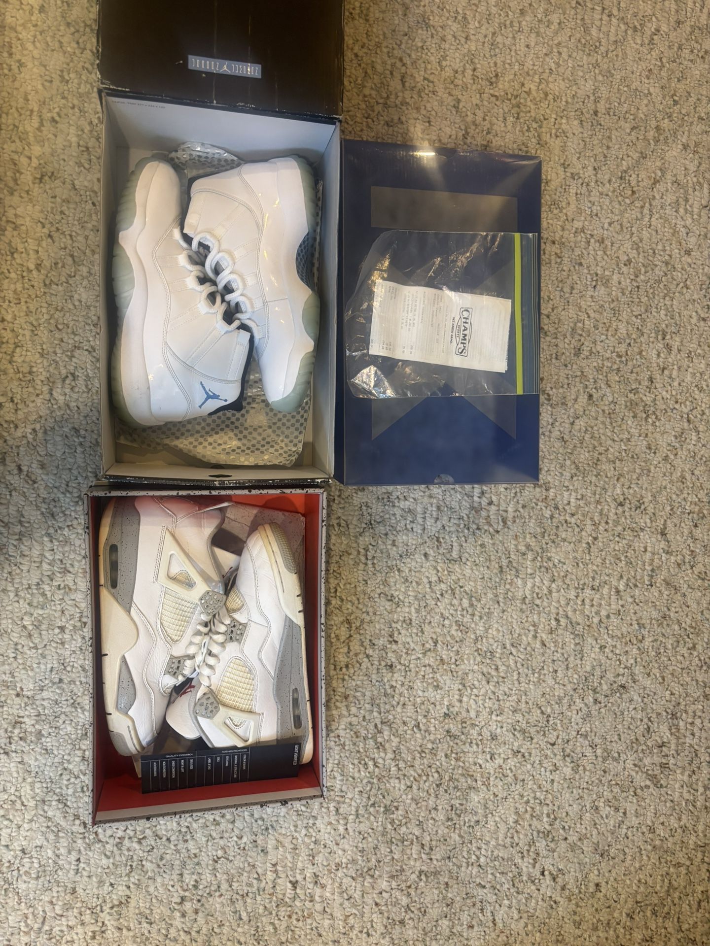 Jordan 11 and 4 with Receipts NO TRADES!!