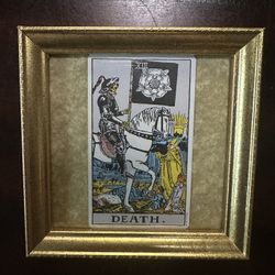 Art Print Wall Decor  Tarot Card - Death