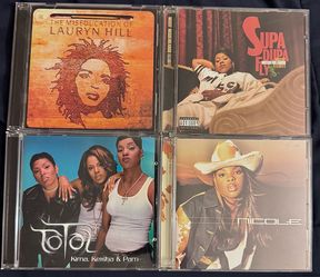 R&B / Hip-Hop CD Lot β Lauryn Hill, Missy Elliott, Total & Nicole