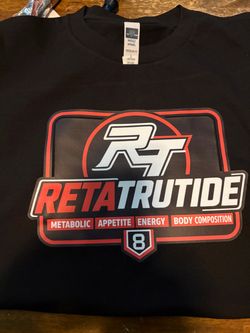 Retatrutide Graphic T-Shirt Size Large