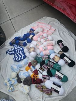 A lot yarn $40 for all