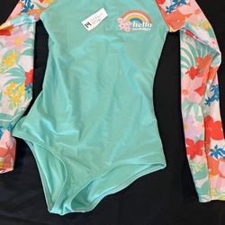 Girl Swimming Suit Size M 7/8