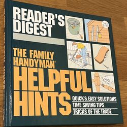 Reader’s Digest The Family Handyman Helpful Hints