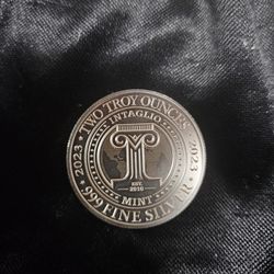 2 Oz .999 Silver