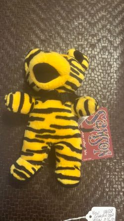 Samson Grateful Dead Bean Bear By Liquid Blue Plush Stuffed Animal Vintage NOS