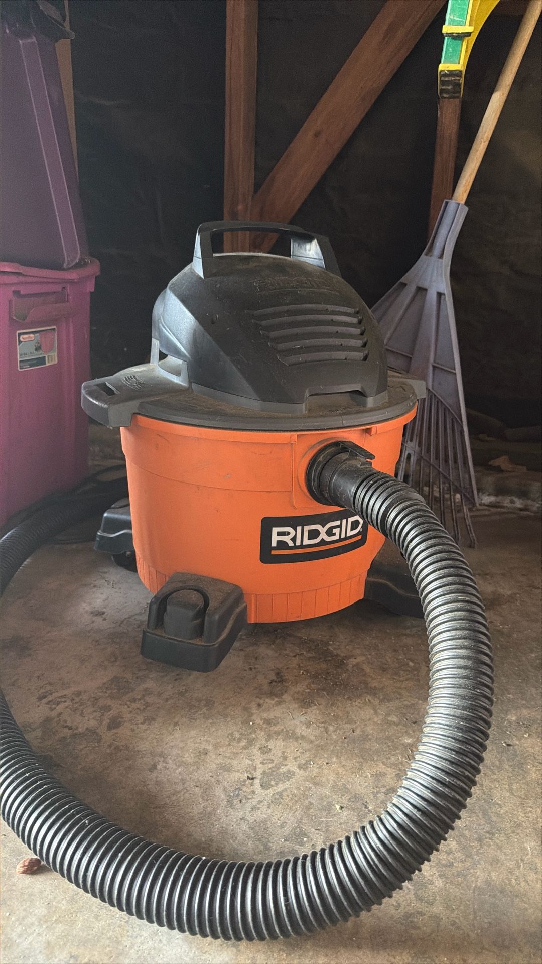 Ridgid Vac
