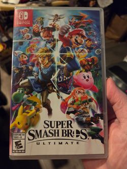 Nintendo Switch Super Smash Bros Ultimate Game, New sealed