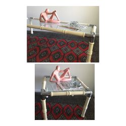 Vintage MCM Chrome Tables 