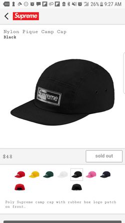 Supreme black hat