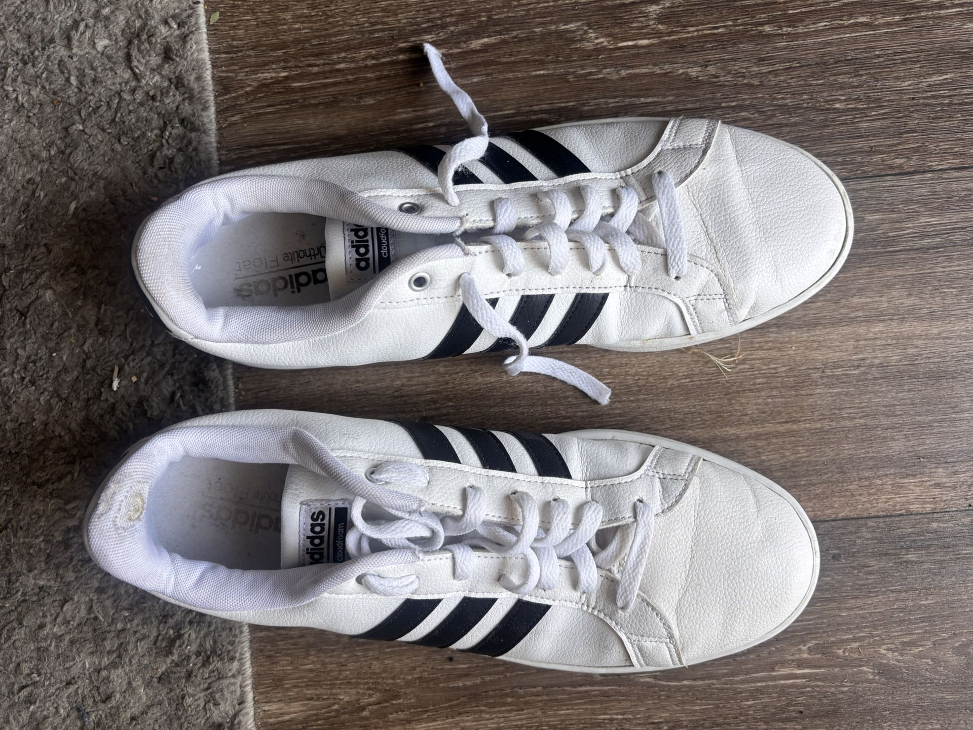 Adidas White And Black
