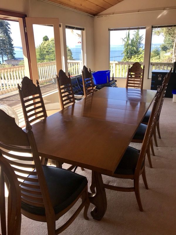 Drexel Heritage Esperanto Dining Room Table W/ 8 Chairs