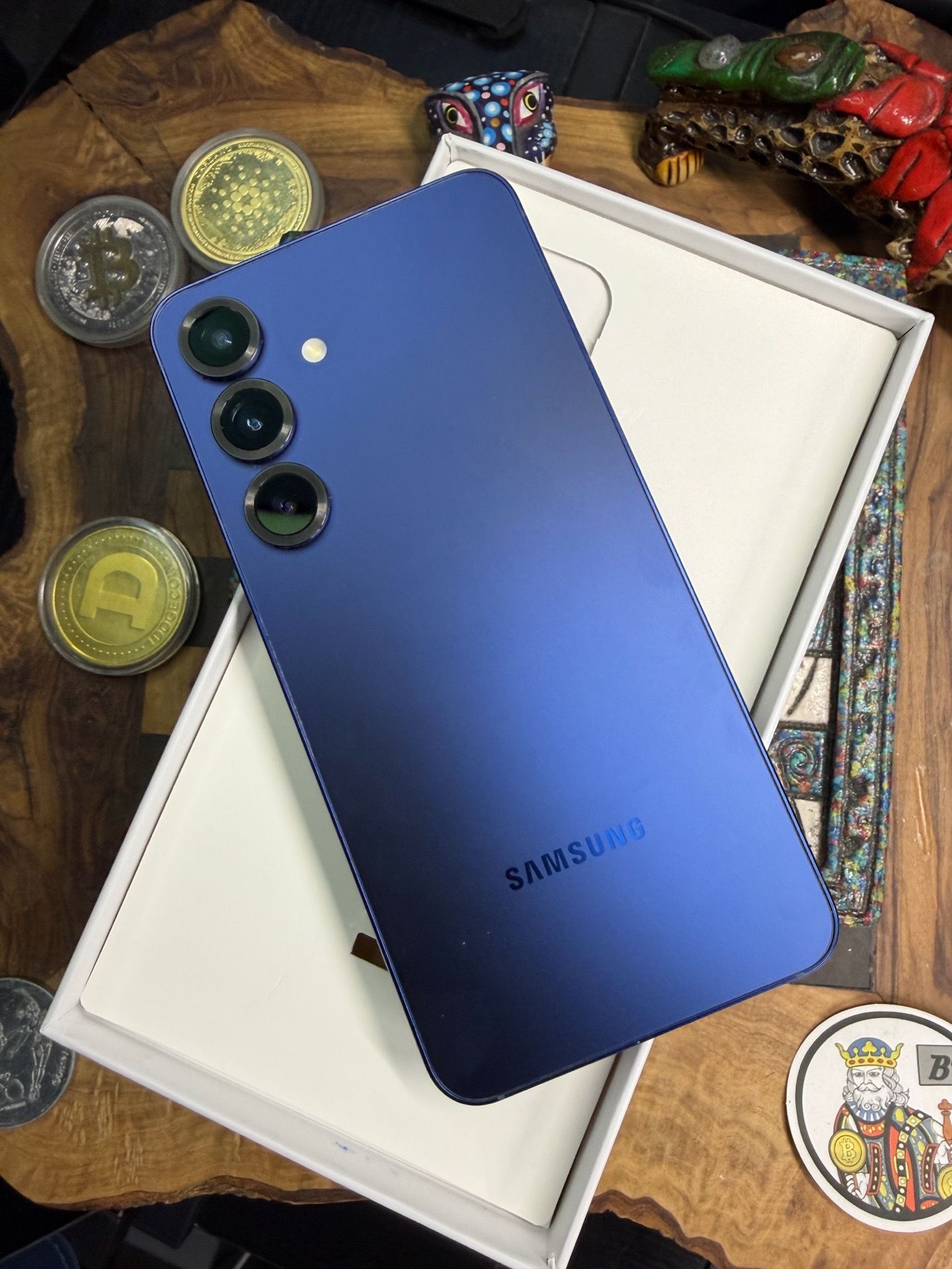 Samsung Galaxy s25 128GB blue unlocked