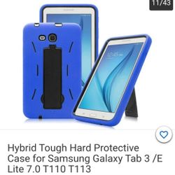 New Samsung Tablet 3 Hybrid Case 7"