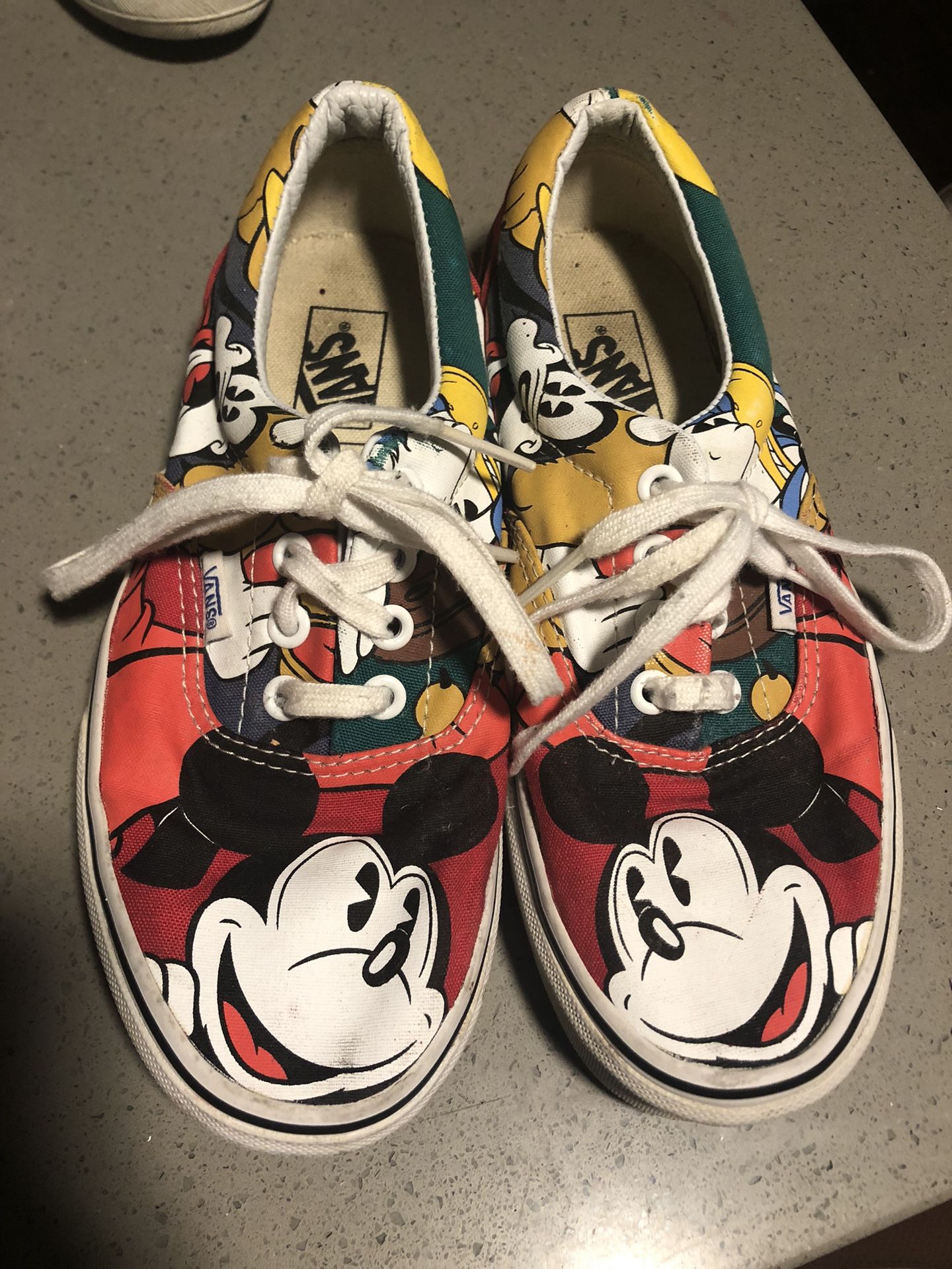 Disney Mickey Mouse Vans 