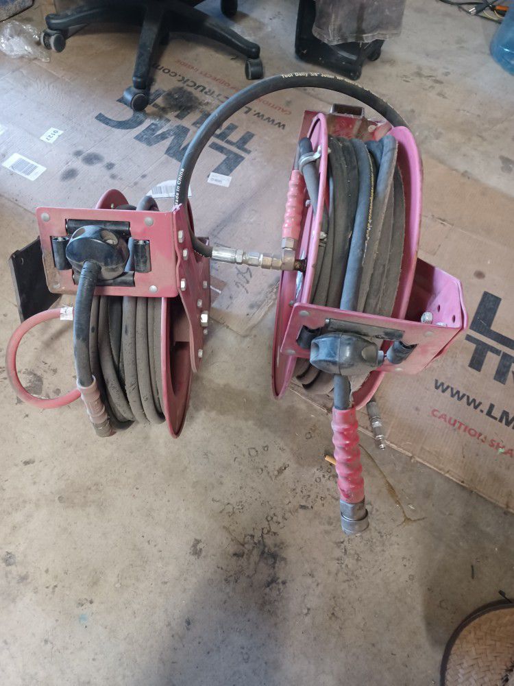 Air And Pressure Washer Reel