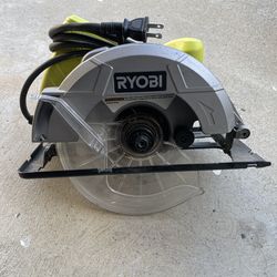 Ryobi - 15 Amp Corded 7-1/4 in. Circular Saw.