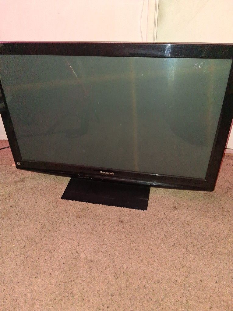 Panasonic 42 Inch T.v. ( Not A Smart T.v). Works Good.