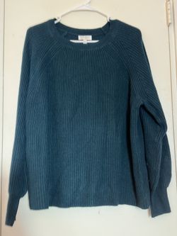 Jessica Simpson Deep Teal Crew Neck Sweater