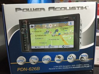 New power acoustik, GPS , DVD , Auxiliar, USB , CD , MP3
