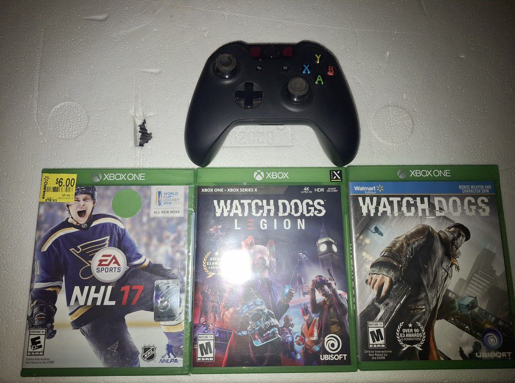 Xbox One Controller And Xbox One Games