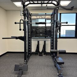 All In One Squat Rack, Functional Trainer, Smith Machine